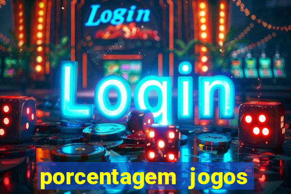 porcentagem jogos slots pg